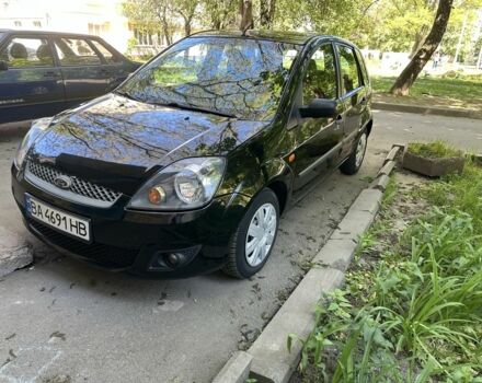 Черный Форд Фиеста, объемом двигателя 1.4 л и пробегом 260 тыс. км за 3500 $, фото 1 на Automoto.ua
