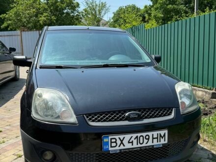 Черный Форд Фиеста, объемом двигателя 1.2 л и пробегом 216 тыс. км за 3850 $, фото 1 на Automoto.ua