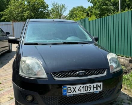 Черный Форд Фиеста, объемом двигателя 1.2 л и пробегом 216 тыс. км за 3850 $, фото 1 на Automoto.ua