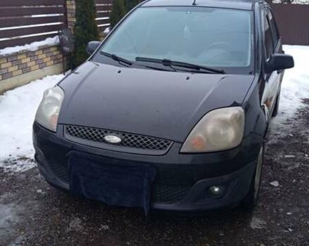 Черный Форд Фиеста, объемом двигателя 1.39 л и пробегом 200 тыс. км за 4200 $, фото 1 на Automoto.ua