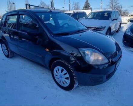 Черный Форд Фиеста, объемом двигателя 1.39 л и пробегом 186 тыс. км за 4150 $, фото 1 на Automoto.ua