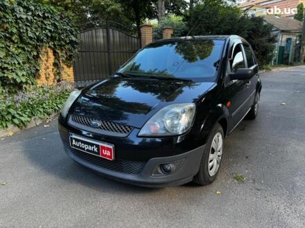 Черный Форд Фиеста, объемом двигателя 1.4 л и пробегом 137 тыс. км за 3590 $, фото 1 на Automoto.ua