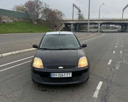 Черный Форд Фиеста, объемом двигателя 1.2 л и пробегом 116 тыс. км за 3800 $, фото 1 на Automoto.ua