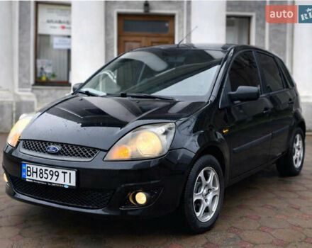 Черный Форд Фиеста, объемом двигателя 1.39 л и пробегом 321 тыс. км за 3450 $, фото 1 на Automoto.ua