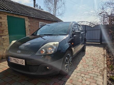 Черный Форд Фиеста, объемом двигателя 1.4 л и пробегом 137 тыс. км за 4500 $, фото 1 на Automoto.ua