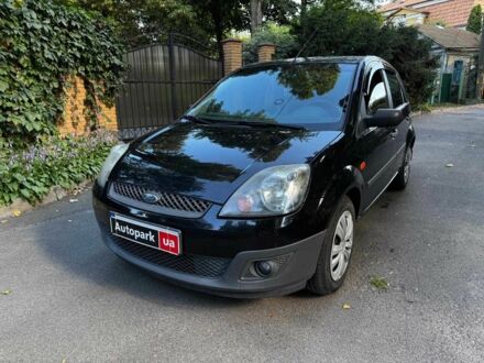 Черный Форд Фиеста, объемом двигателя 1.4 л и пробегом 137 тыс. км за 3440 $, фото 1 на Automoto.ua