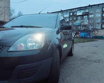 Черный Форд Фиеста, объемом двигателя 1.2 л и пробегом 246 тыс. км за 4300 $, фото 1 на Automoto.ua