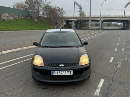 Черный Форд Фиеста, объемом двигателя 1.25 л и пробегом 116 тыс. км за 3800 $, фото 1 на Automoto.ua