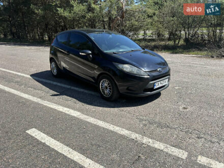 Черный Форд Фиеста, объемом двигателя 1.6 л и пробегом 230 тыс. км за 4700 $, фото 1 на Automoto.ua