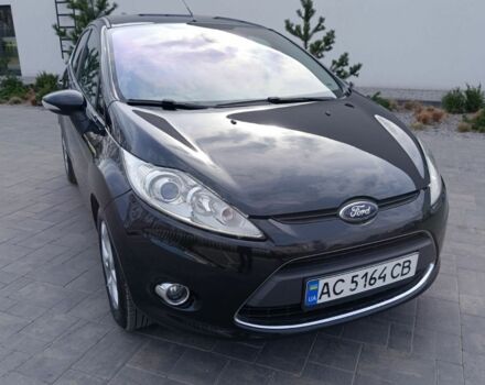 Черный Форд Фиеста, объемом двигателя 1.6 л и пробегом 219 тыс. км за 6300 $, фото 1 на Automoto.ua