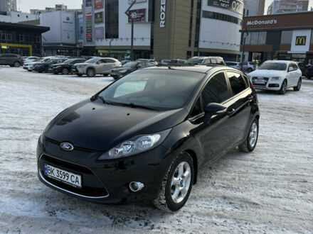 Чорний Форд Фієста, об'ємом двигуна 1.4 л та пробігом 101 тис. км за 7450 $, фото 1 на Automoto.ua