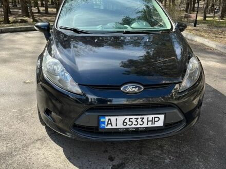 Черный Форд Фиеста, объемом двигателя 1.4 л и пробегом 183 тыс. км за 5900 $, фото 1 на Automoto.ua