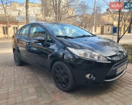Черный Форд Фиеста, объемом двигателя 1.6 л и пробегом 220 тыс. км за 6900 $, фото 1 на Automoto.ua