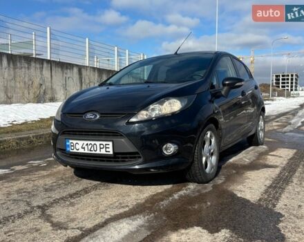 Черный Форд Фиеста, объемом двигателя 1.39 л и пробегом 265 тыс. км за 5300 $, фото 1 на Automoto.ua