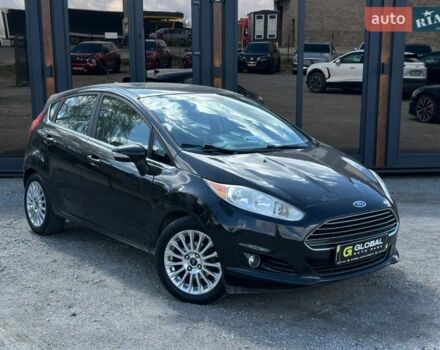 Черный Форд Фиеста, объемом двигателя 1.6 л и пробегом 160 тыс. км за 8500 $, фото 1 на Automoto.ua