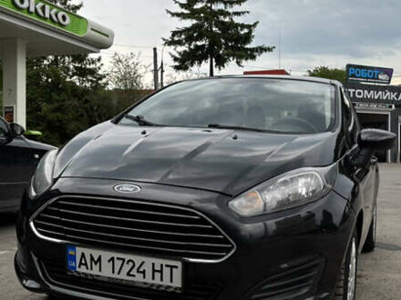 Форд Фиеста 2013 в Хмельницком на Automoto.ua Черный Форд Фиеста, объемом двигателя 1.6 л и пробегом 155 тыс. км за 6400 $, фото 1 на Automoto.ua