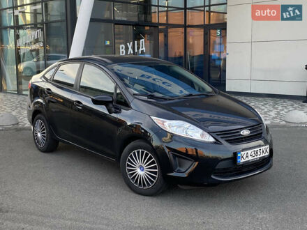 Черный Форд Фиеста, объемом двигателя 1.6 л и пробегом 200 тыс. км за 6900 $, фото 1 на Automoto.ua