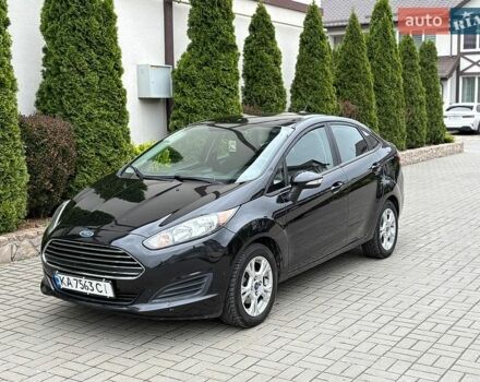 Черный Форд Фиеста, объемом двигателя 1.6 л и пробегом 160 тыс. км за 6100 $, фото 1 на Automoto.ua