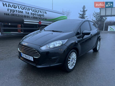 Черный Форд Фиеста, объемом двигателя 1.6 л и пробегом 204 тыс. км за 7350 $, фото 1 на Automoto.ua