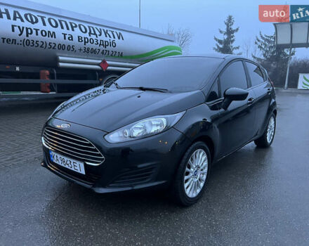 Черный Форд Фиеста, объемом двигателя 1.6 л и пробегом 204 тыс. км за 7350 $, фото 1 на Automoto.ua