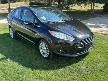 Черный Форд Фиеста, объемом двигателя 1.6 л и пробегом 83 тыс. км за 5300 $, фото 1 на Automoto.ua