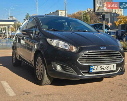 Черный Форд Фиеста, объемом двигателя 1.6 л и пробегом 117 тыс. км за 6999 $, фото 1 на Automoto.ua