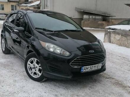 Черный Форд Фиеста, объемом двигателя 1.6 л и пробегом 244 тыс. км за 7850 $, фото 1 на Automoto.ua