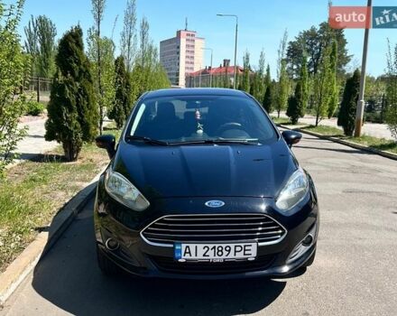 Черный Форд Фиеста, объемом двигателя 1.6 л и пробегом 194 тыс. км за 7000 $, фото 1 на Automoto.ua