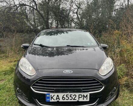 Черный Форд Фиеста, объемом двигателя 1.6 л и пробегом 200 тыс. км за 8300 $, фото 1 на Automoto.ua