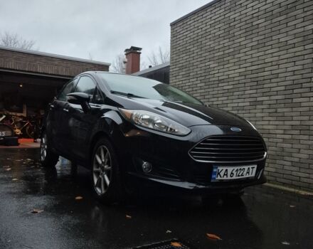 Черный Форд Фиеста, объемом двигателя 1.6 л и пробегом 100 тыс. км за 8000 $, фото 1 на Automoto.ua