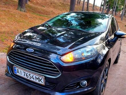 Черный Форд Фиеста, объемом двигателя 1.6 л и пробегом 197 тыс. км за 7500 $, фото 1 на Automoto.ua