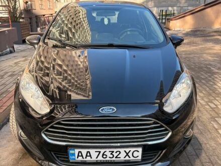 Черный Форд Фиеста, объемом двигателя 1.6 л и пробегом 226 тыс. км за 7500 $, фото 1 на Automoto.ua