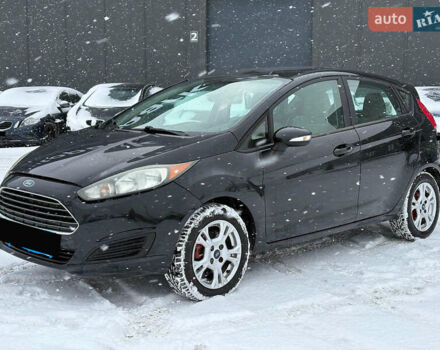 Черный Форд Фиеста, объемом двигателя 1.6 л и пробегом 158 тыс. км за 6500 $, фото 1 на Automoto.ua
