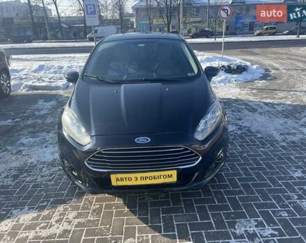 Черный Форд Фиеста, объемом двигателя 1.6 л и пробегом 160 тыс. км за 7999 $, фото 1 на Automoto.ua