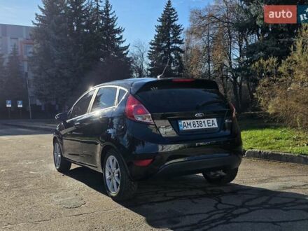 Черный Форд Фиеста, объемом двигателя 1.6 л и пробегом 80 тыс. км за 8300 $, фото 1 на Automoto.ua