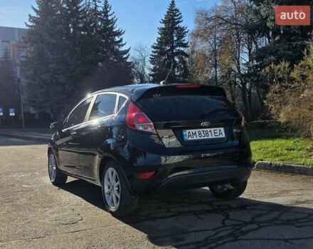 Черный Форд Фиеста, объемом двигателя 1.6 л и пробегом 80 тыс. км за 8300 $, фото 1 на Automoto.ua