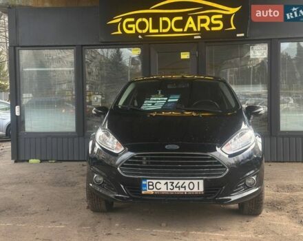 Черный Форд Фиеста, объемом двигателя 1.6 л и пробегом 219 тыс. км за 8500 $, фото 1 на Automoto.ua