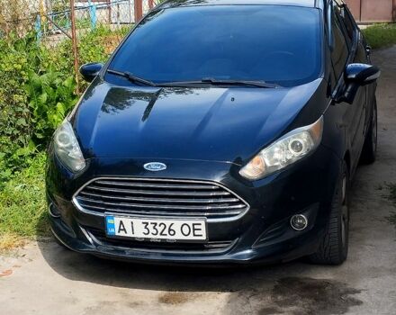 Черный Форд Фиеста, объемом двигателя 1.6 л и пробегом 138 тыс. км за 8400 $, фото 1 на Automoto.ua