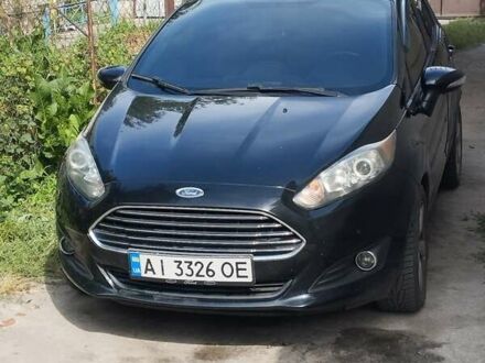 Черный Форд Фиеста, объемом двигателя 1.6 л и пробегом 138 тыс. км за 8600 $, фото 1 на Automoto.ua