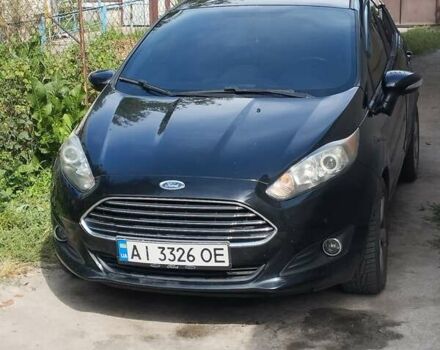 Черный Форд Фиеста, объемом двигателя 1.6 л и пробегом 138 тыс. км за 8600 $, фото 1 на Automoto.ua