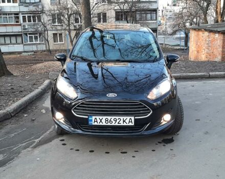 Черный Форд Фиеста, объемом двигателя 1.6 л и пробегом 62 тыс. км за 9800 $, фото 1 на Automoto.ua