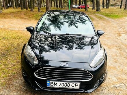 Черный Форд Фиеста, объемом двигателя 1.6 л и пробегом 122 тыс. км за 8300 $, фото 1 на Automoto.ua