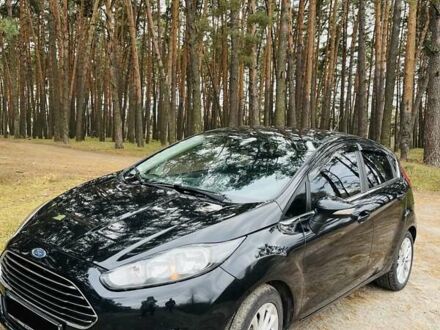 Черный Форд Фиеста, объемом двигателя 1.6 л и пробегом 122 тыс. км за 9500 $, фото 1 на Automoto.ua