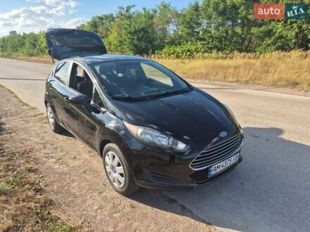 Черный Форд Фиеста, объемом двигателя 1.6 л и пробегом 178 тыс. км за 5600 $, фото 1 на Automoto.ua