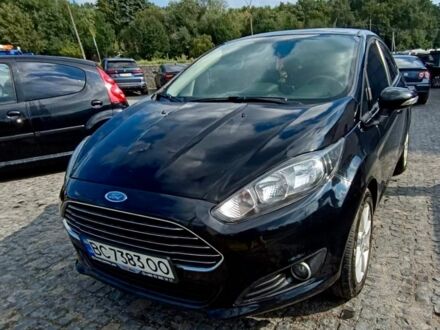 Черный Форд Фиеста, объемом двигателя 1.6 л и пробегом 150 тыс. км за 7600 $, фото 1 на Automoto.ua