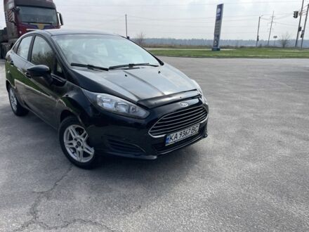 Черный Форд Фиеста, объемом двигателя 1.6 л и пробегом 97 тыс. км за 6777 $, фото 1 на Automoto.ua