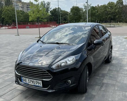Черный Форд Фиеста, объемом двигателя 1.6 л и пробегом 115 тыс. км за 7500 $, фото 1 на Automoto.ua