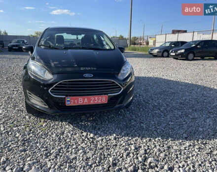 Черный Форд Фиеста, объемом двигателя 1.6 л и пробегом 98 тыс. км за 6777 $, фото 1 на Automoto.ua