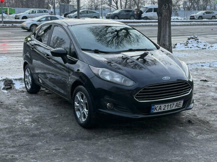 Черный Форд Фиеста, объемом двигателя 1.6 л и пробегом 168 тыс. км за 7700 $, фото 1 на Automoto.ua