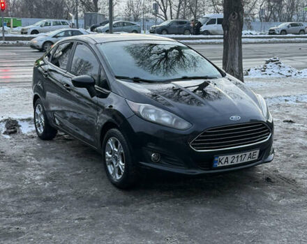 Черный Форд Фиеста, объемом двигателя 1.6 л и пробегом 168 тыс. км за 7700 $, фото 1 на Automoto.ua
